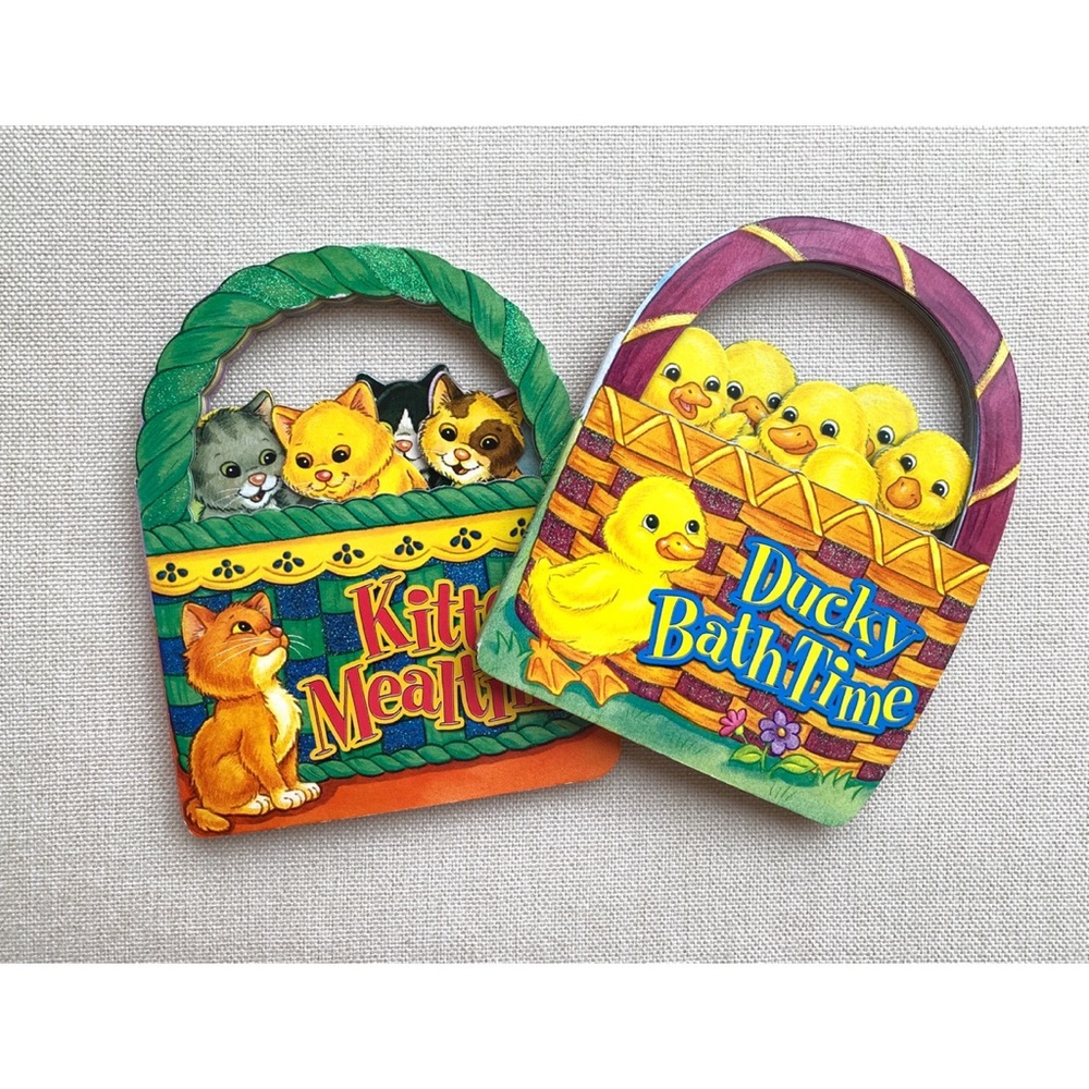 NEW Easter Baby Board Books - Easter gifts - Kitten & Ducklings